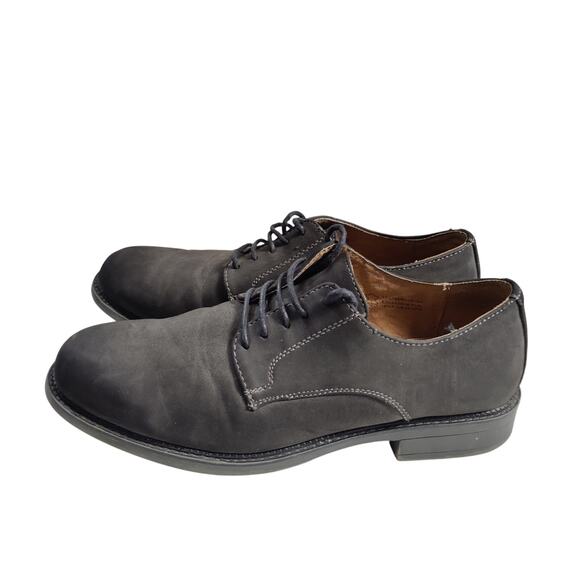 Dexter Comfort Men's Sz 8 Grey Suede Oxford Lace Up Shoes Office Dressy - Picture 2 of 9